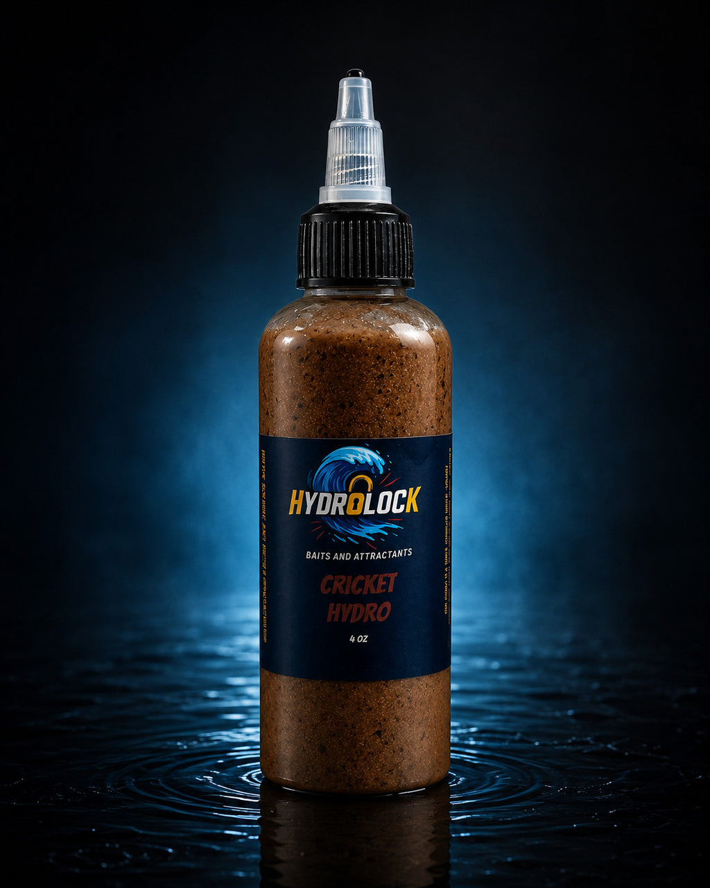 Hydrolock Baits Cricket Attractant Hydro Hydrolysate 4oz Catfish Carp