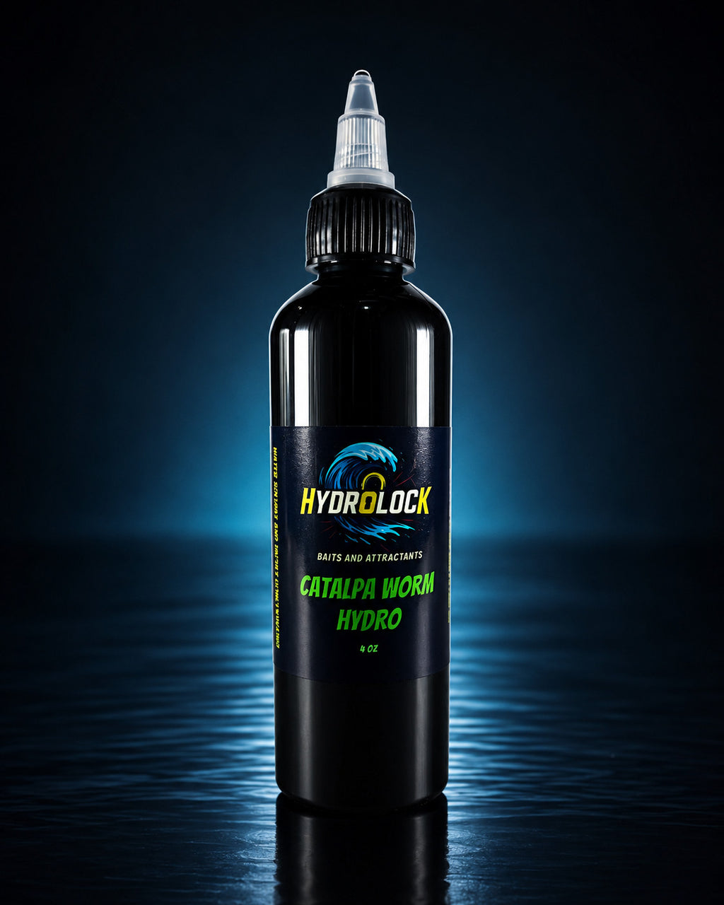 Hydrolock Baits Catalpa Worm Attractant Hydro Hydrolysate 4oz Catfish Carp