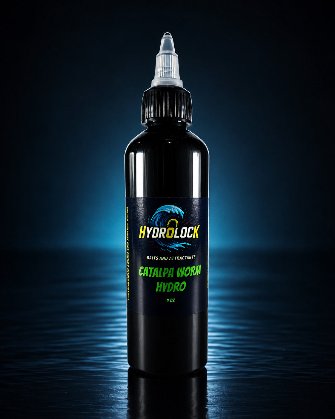 Hydrolock Baits Catalpa Worm Attractant Hydro Hydrolysate 4oz Catfish Carp