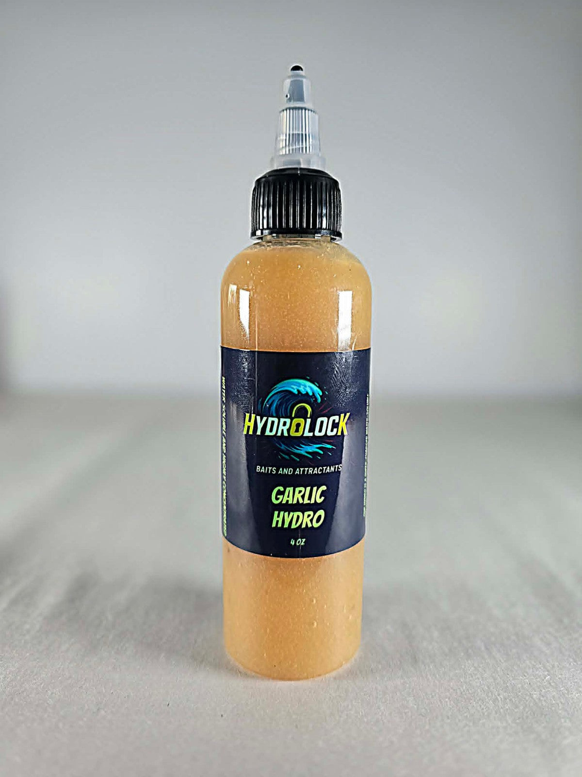Hydrolock Baits Ultra Garlic Hydro Hydrolysate 4oz Catfish Carp Attractant