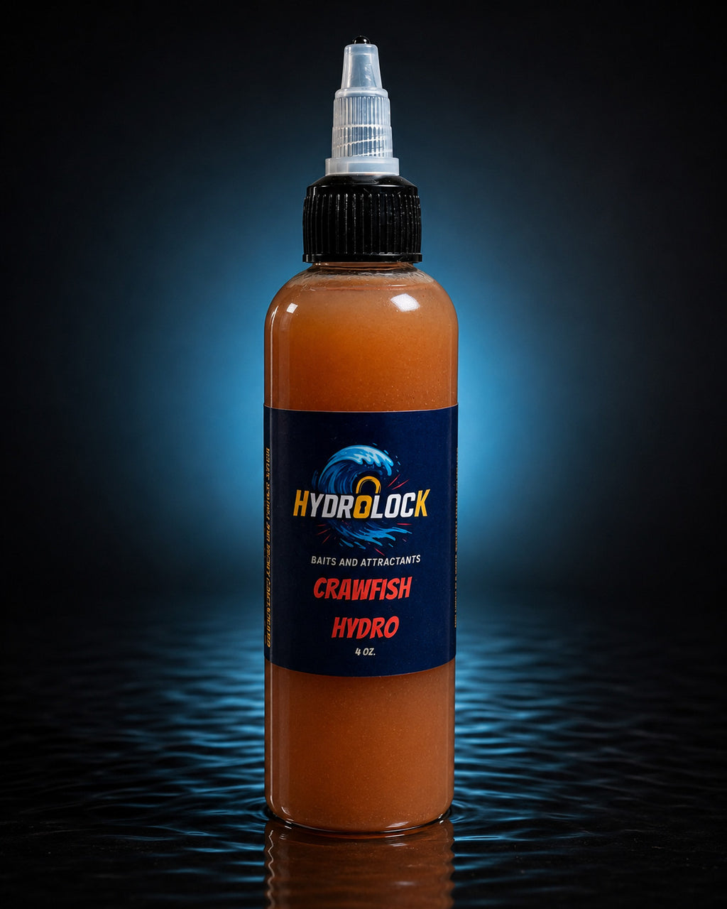 Hydrolock Baits Crawfish Crayfish Attractant Hydro Hydrolysate 4oz Catfish Carp