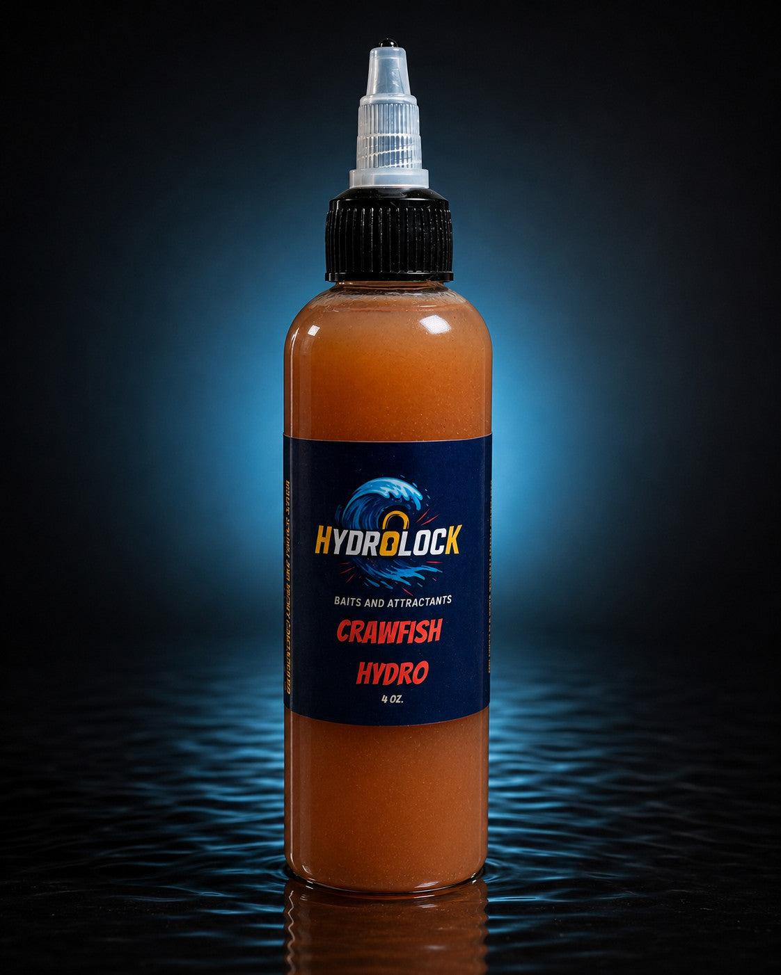 Hydrolock Baits Crawfish Crayfish Attractant Hydro Hydrolysate 4oz Catfish Carp