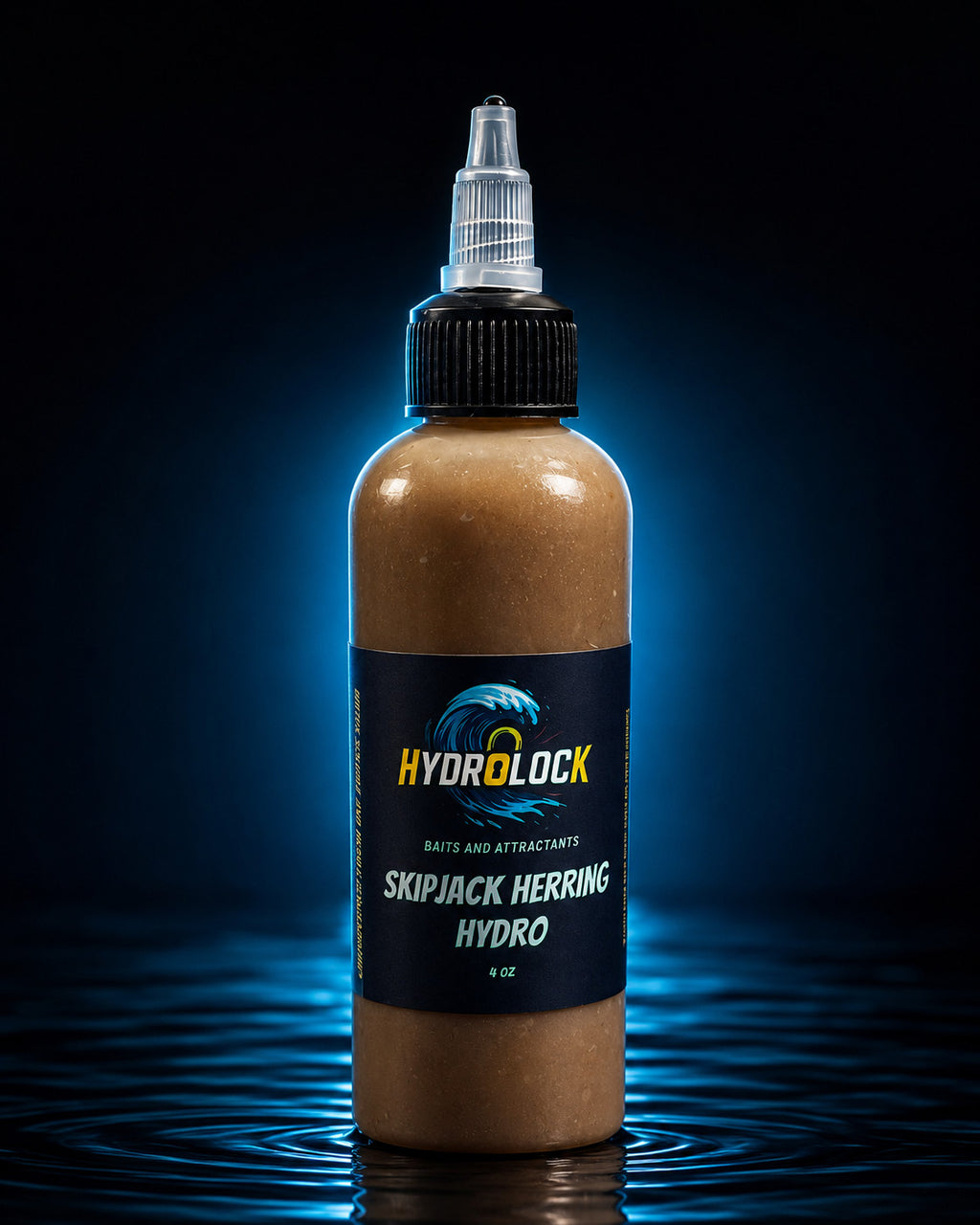 Hydrolock Baits Skipjack Herring Attractant Hydro Hydrolysate 4oz Catfish Carp