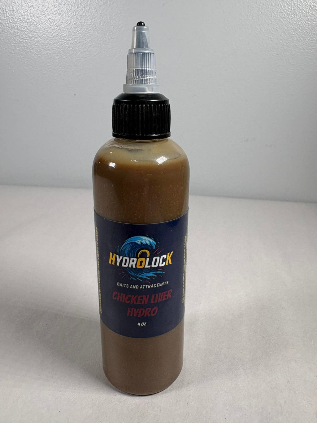 Hydrolock Baits Chicken Liver Attractant Hydro Hydrolysate 4oz Catfish Carp