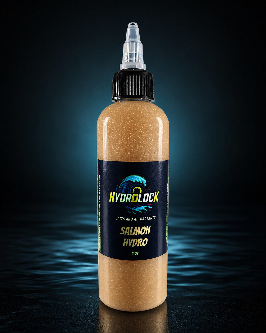 Hydrolock Baits Salmon Hydro Hydrolysate 4oz Catfish Carp Attractant