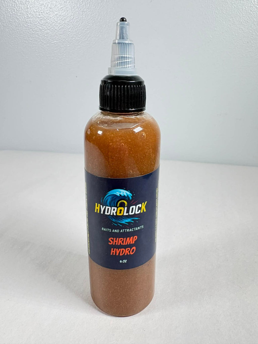 Hydrolock Baits Shrimp Attractant Hydro Hydrolysate 4oz Catfish Carp